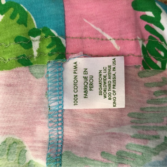 LILLY PULITZER Palm Big Flirt Floral Maxi Tank Dress Tie Back Multicolor… - Picture 8 of 8